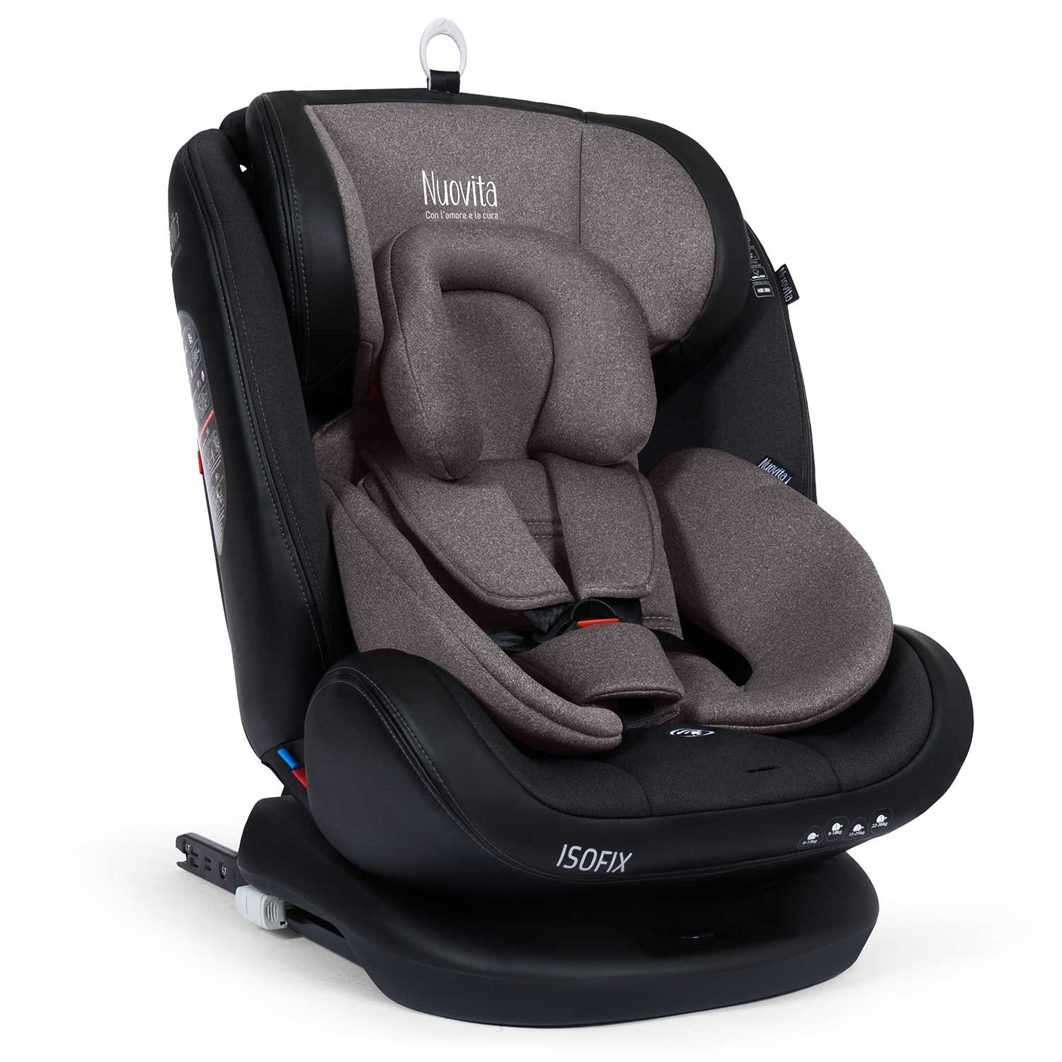 Изображение товара Автокресло Nuovita Maczione N0123i-1L Isofix 0+/1/2/3 (0-36 кг) коричневый Изображение товара Автокресло Nuovita Maczione N0123i-1L Isofix 0+/1/2/3 (0-36 кг) коричневый
