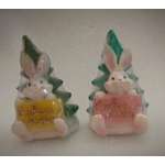 Свеча"Кролик с открыткой"