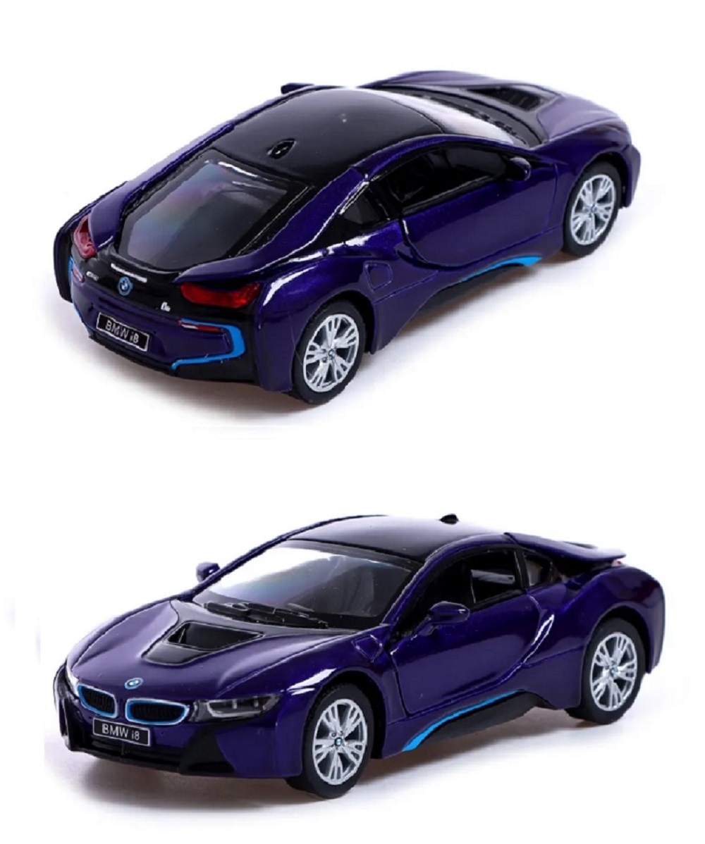 Автомобиль KINSMART BMW I8 1:36 КТ5379/8 - фото 1