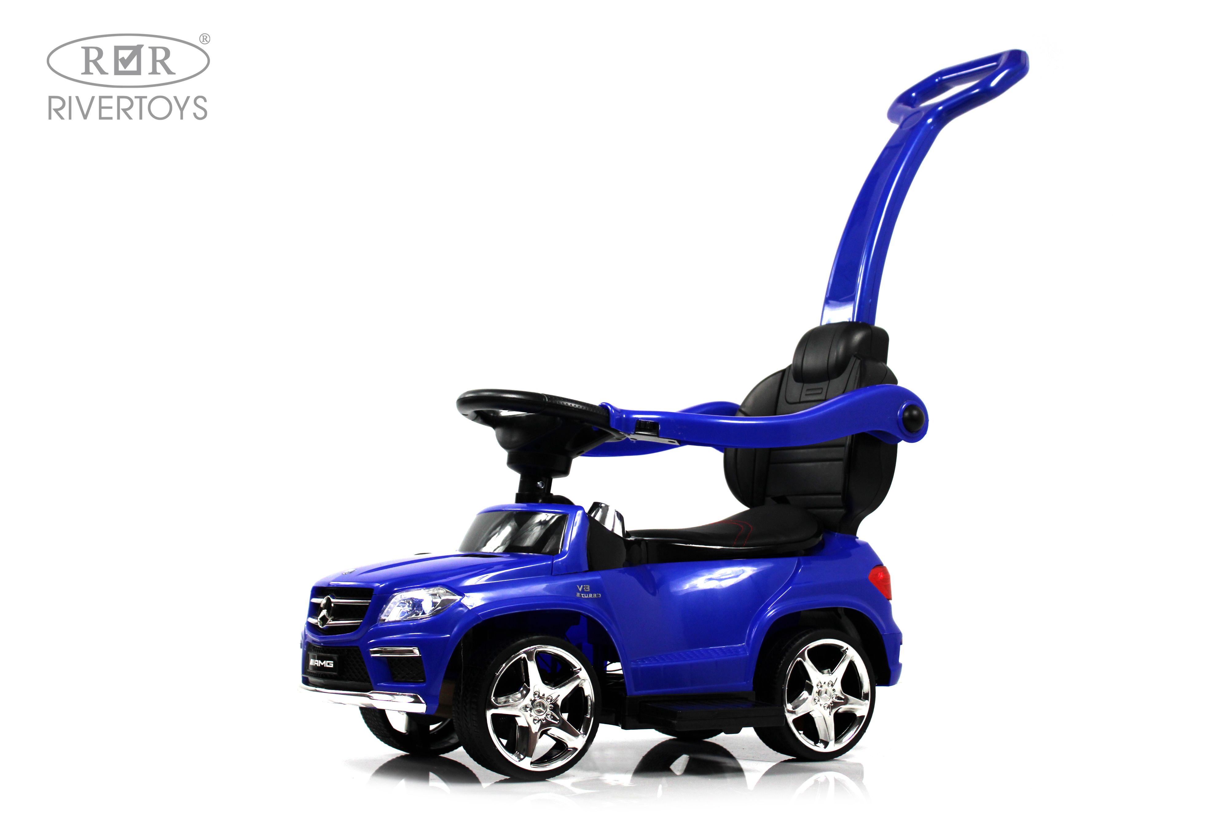 Электромобиль RIVERTOYS Mercedes A888AA-H-BLUE - фото 25