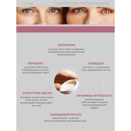 Маска I.C.Lab Individual cosmetic Ночная активная регенерация 50 мл