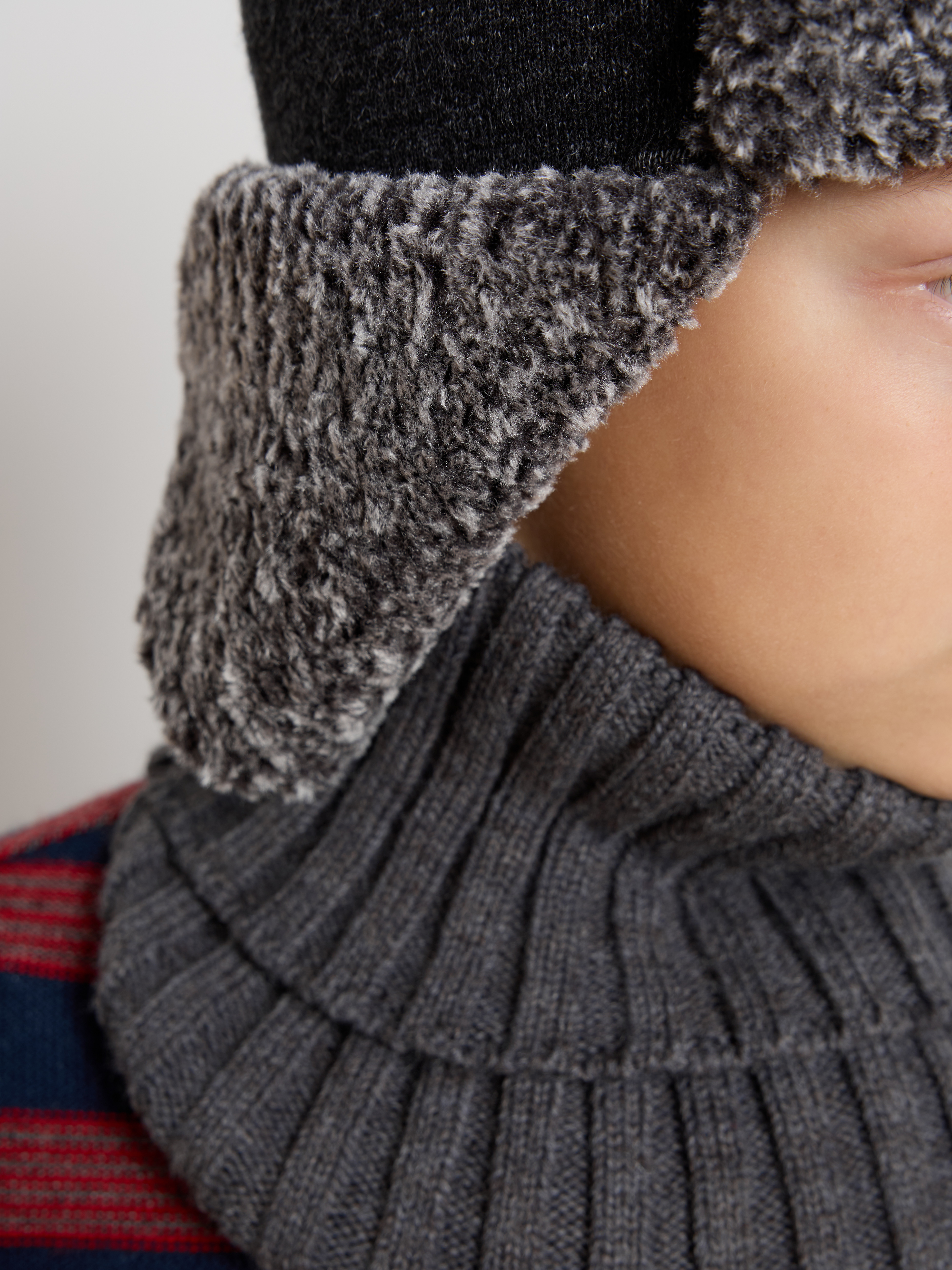 Шапка-ушанка Starkoff Kids Д500905 - фото 15