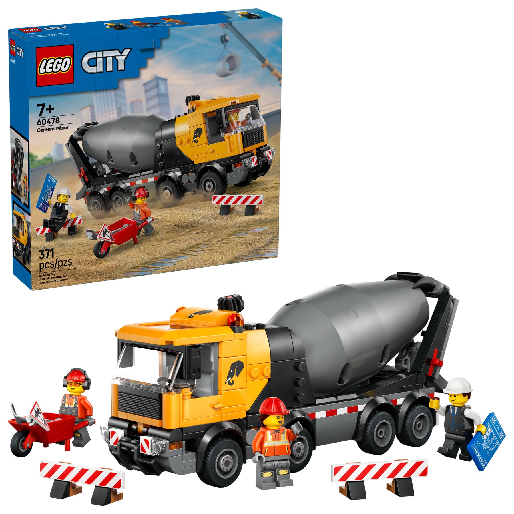 Конструктор LEGO City 60478 371 дет. - фото 1
