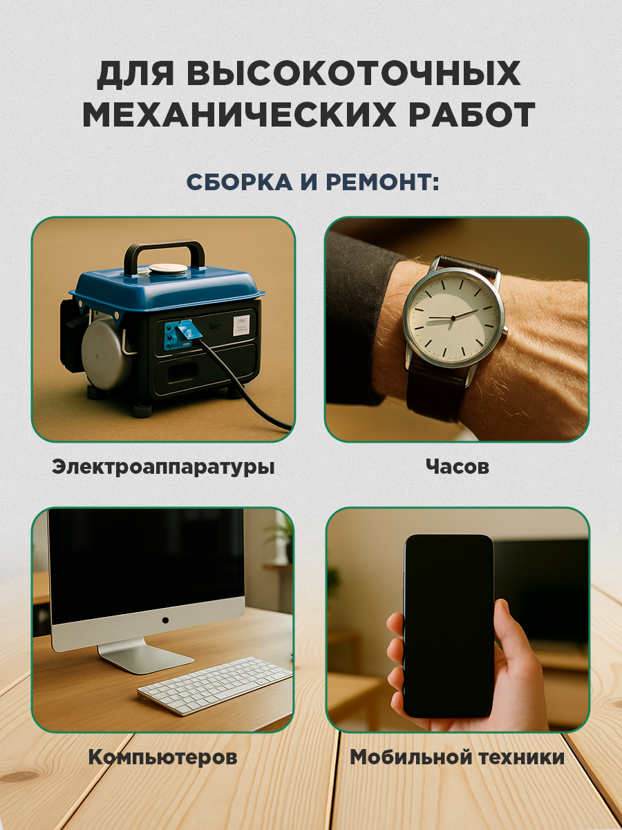 Набор часовых отверток (6 предметов) - фото 4