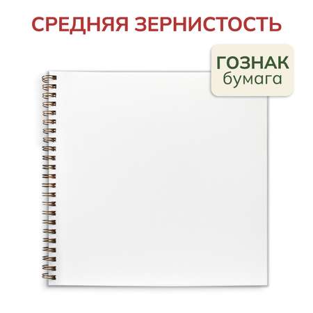 Скетчбук Проф-Пресс для акварели на гребне. А5 20 лист. 2 шт.