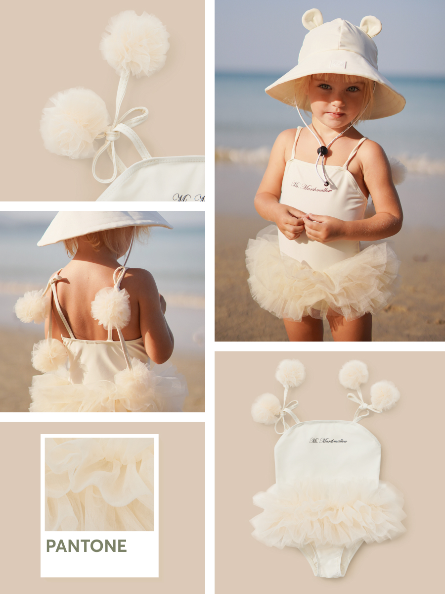 Купальник Happy Baby 50664_light beige - фото 2