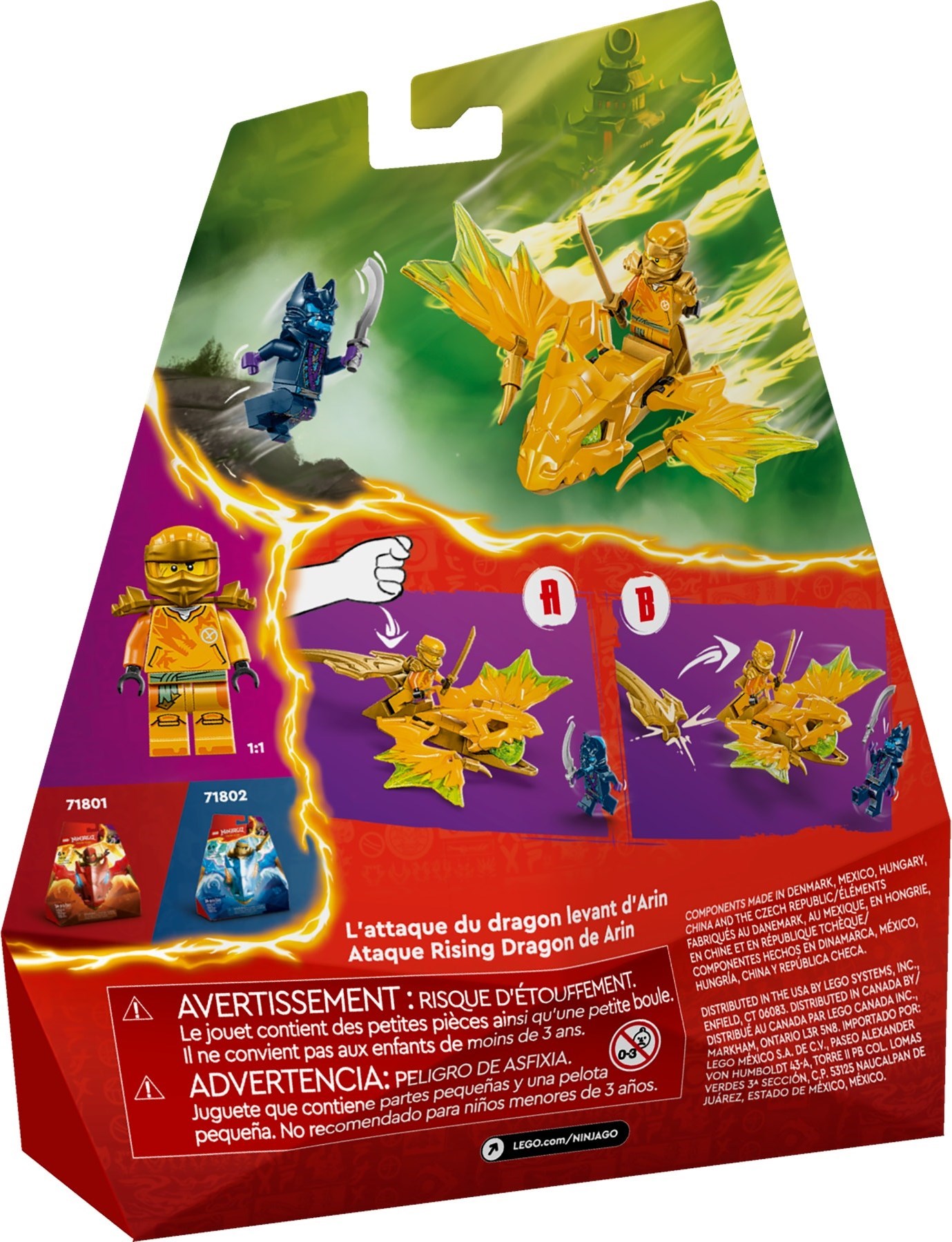 Конструктор LEGO NINJAGO 71803 27 дет. - фото 3