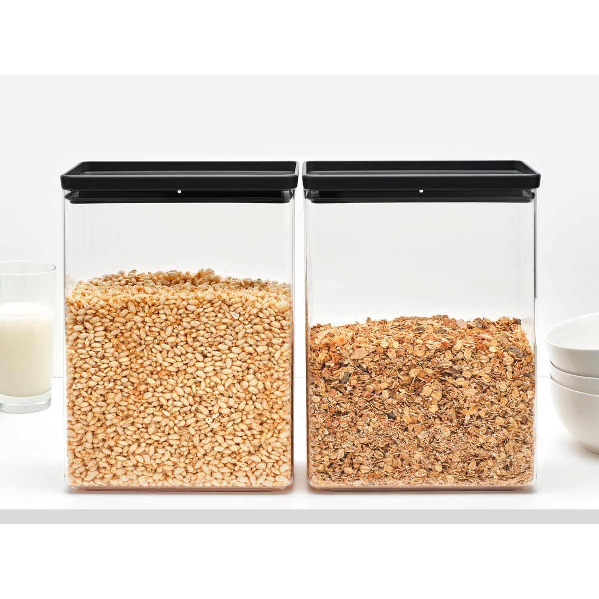 Контейнер модульный Brabantia Tasty+ 5,4л темно-серый 229985 - фото 6