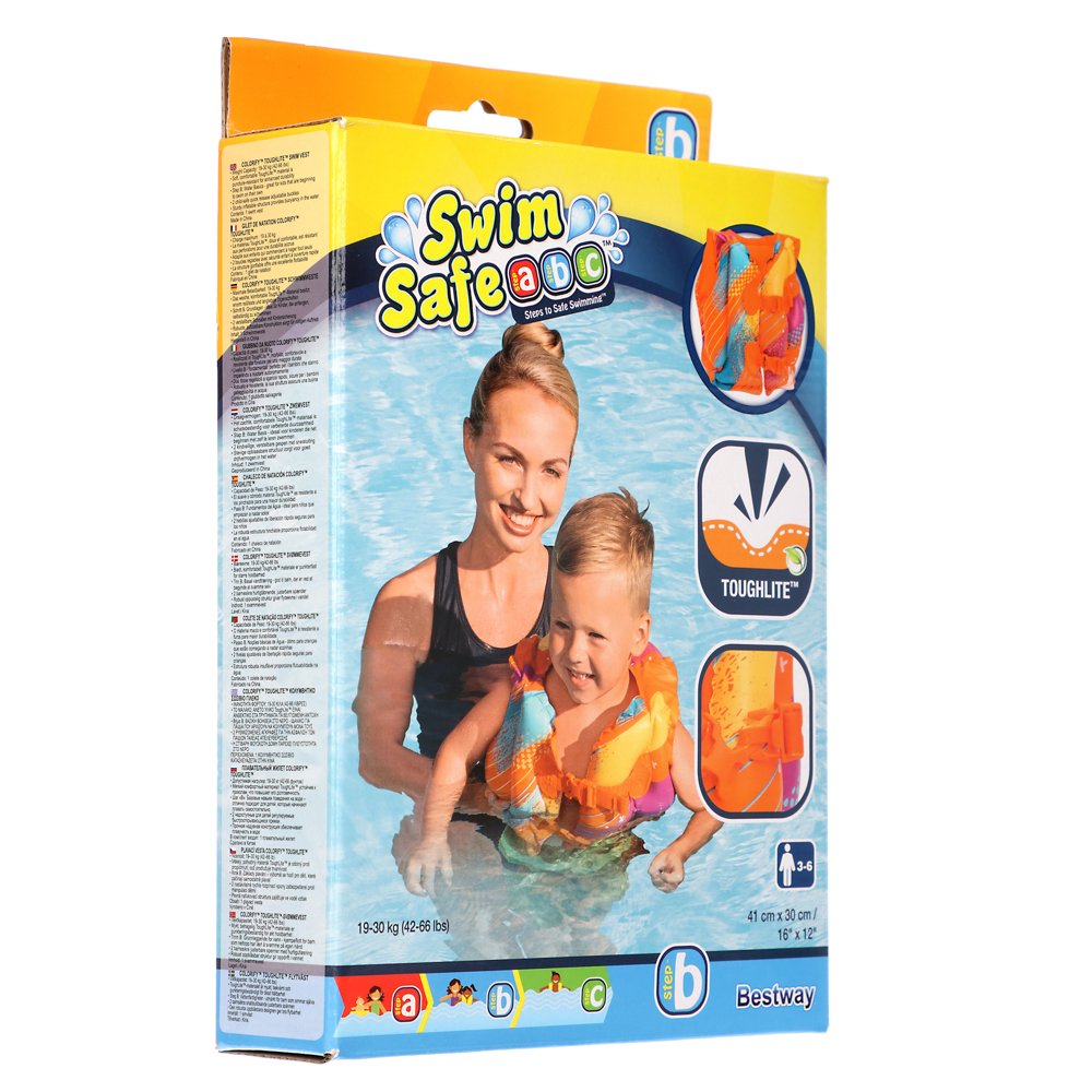 Надувной жилет Bestway Colorify Toughlite - фото 3