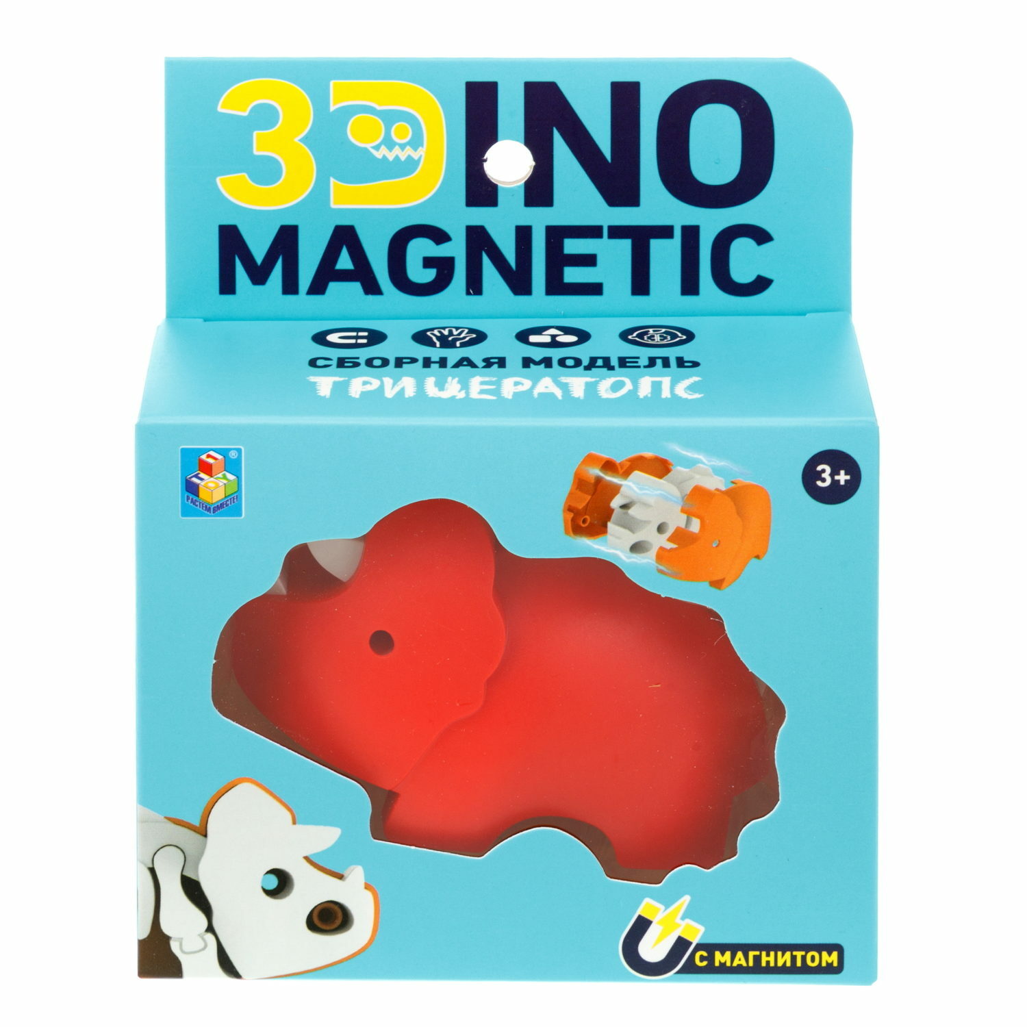 Конструктор 1TOY 3 дет. - фото 2