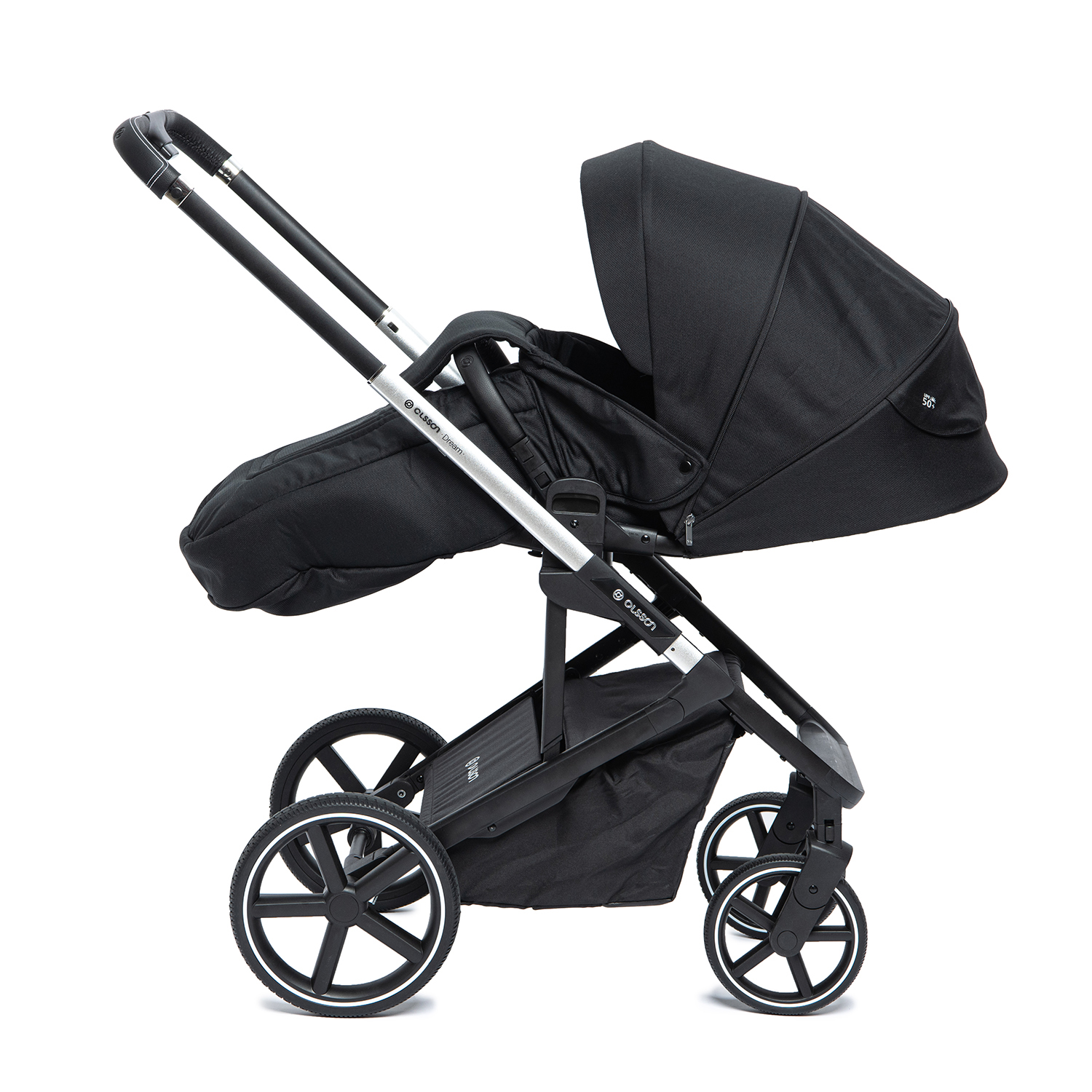 Коляска 2в1 Olsson Dream Black - фото 39
