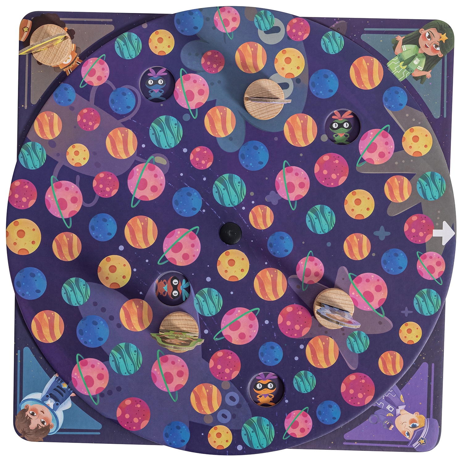 Настольная игра Hape Межгалактическая полиция - фото 13