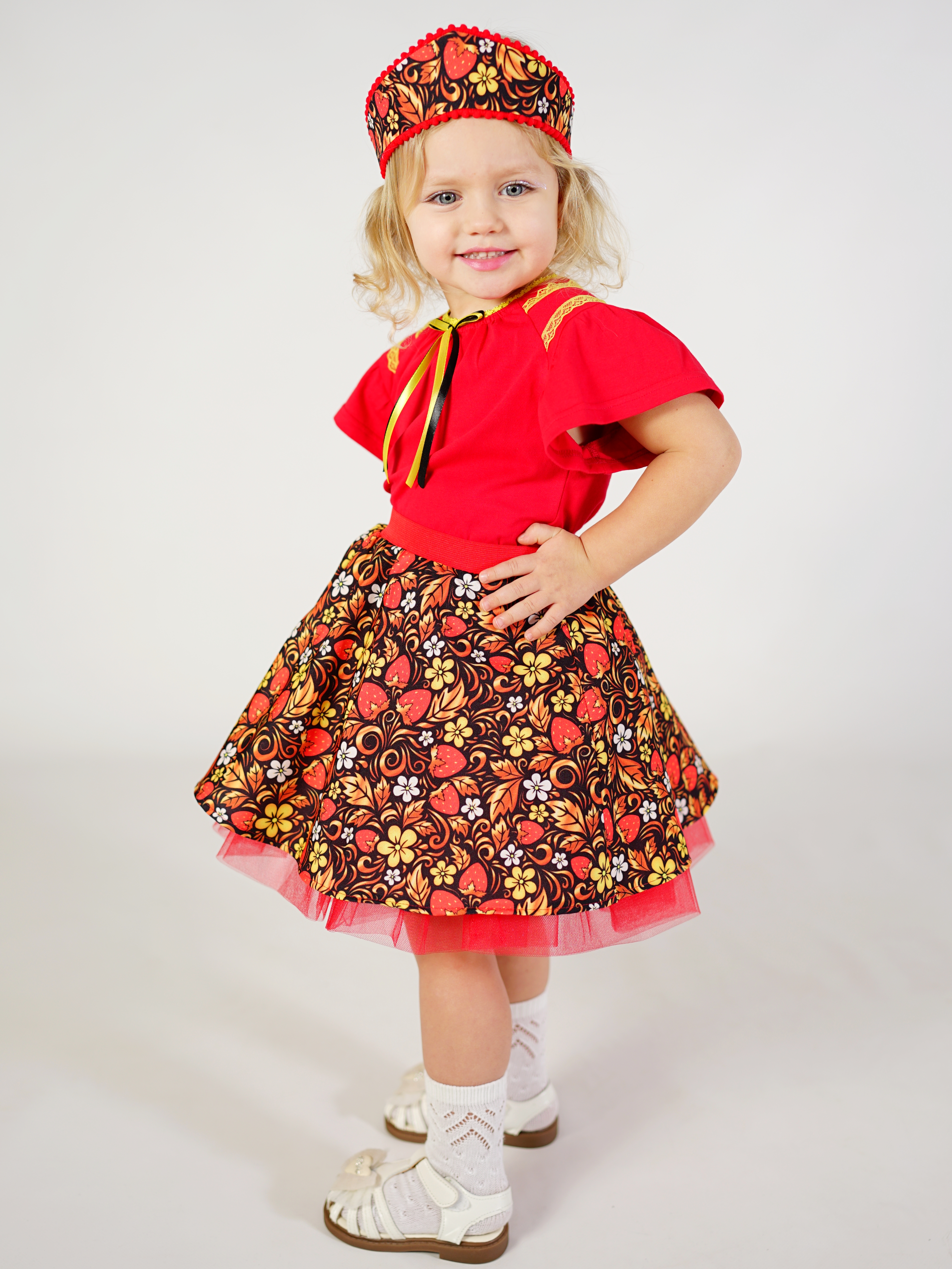 Русский народный костюм ЭнчантималсDress РусКрас - фото 8