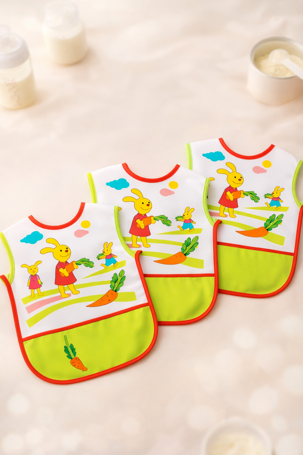 Нагрудник Пома клеенка 3 шт. - фото 4