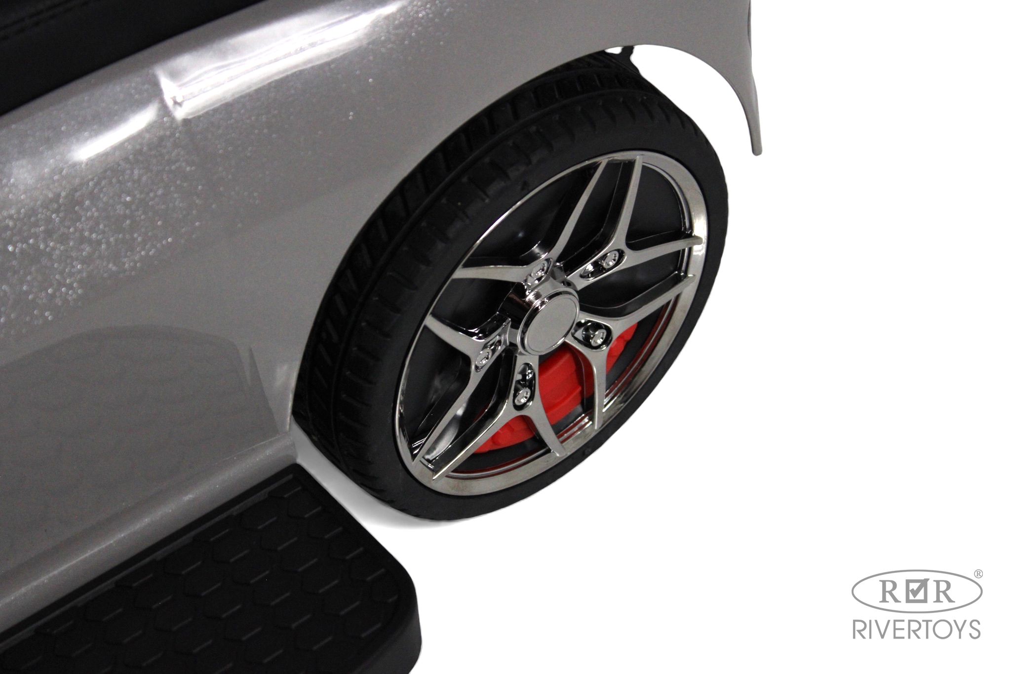 Каталка RIVERTOYS Z005ZZ-MP-GREY серый - фото 6