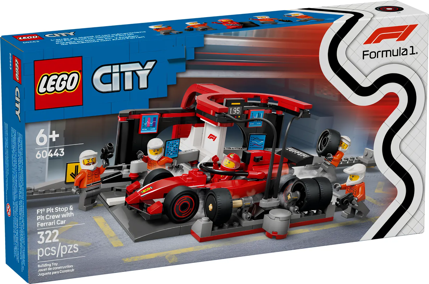Конструктор LEGO City 60443 322 дет. - фото 1