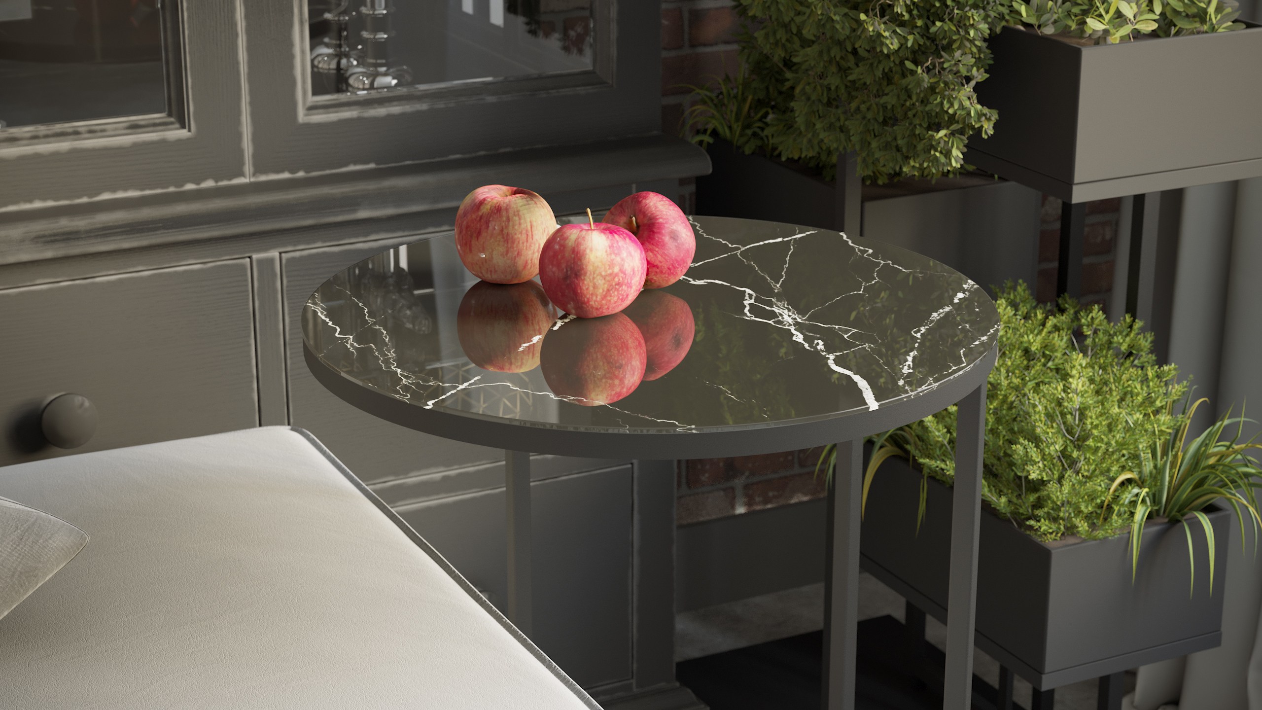 Стол придиванный КАЛИФОРНИЯ МЕБЕЛЬ Остин УФ Неро - фото 7