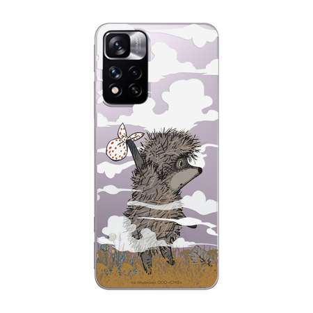 Силиконовый чехол Mcover для смартфона Xiaomi Redmi Note 11 Pro Союзмультфильм Ежик в тумане и дымка