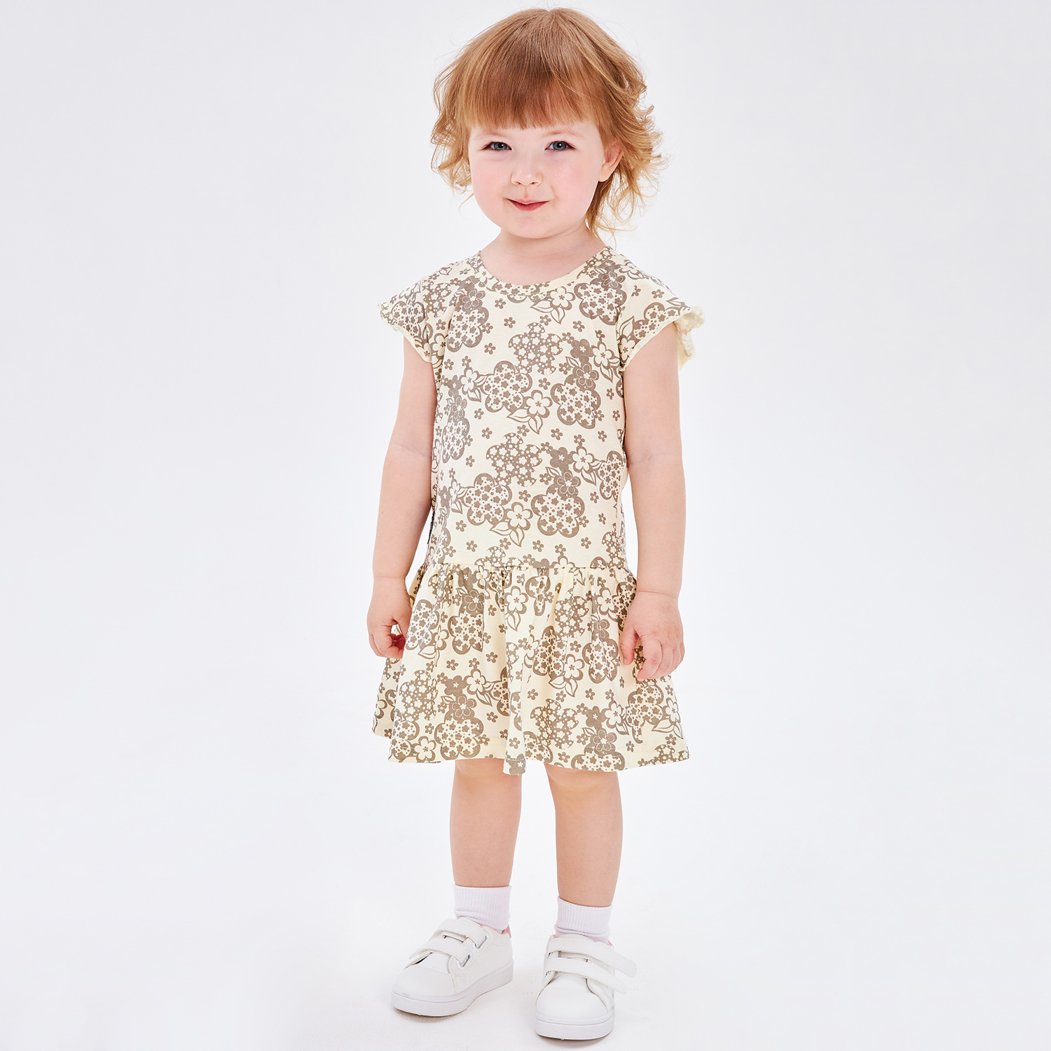 Платье и бандана Lucky Child 143-62к/цветы/2-12 - фото 8