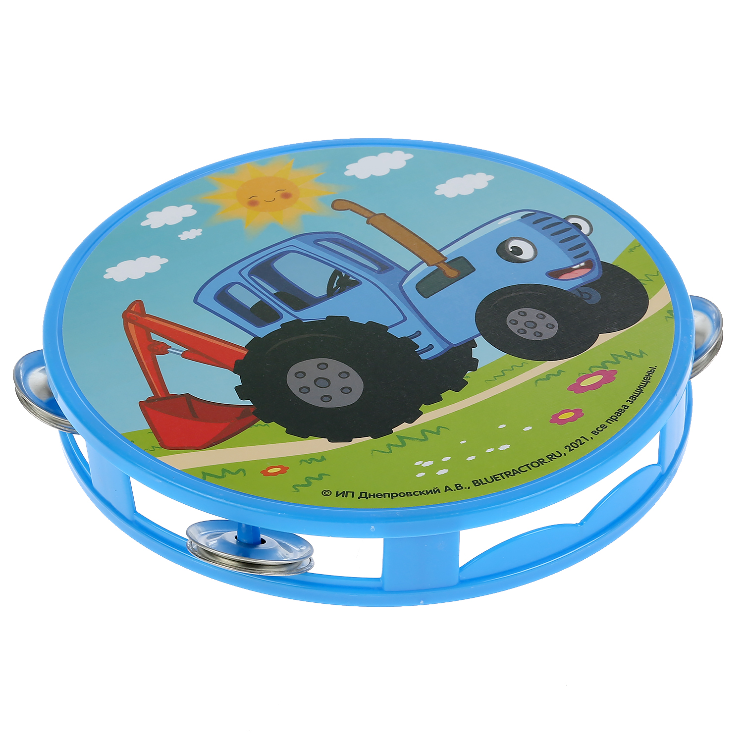 Игрушка музыкальная Играем вместе бубен - фото 4