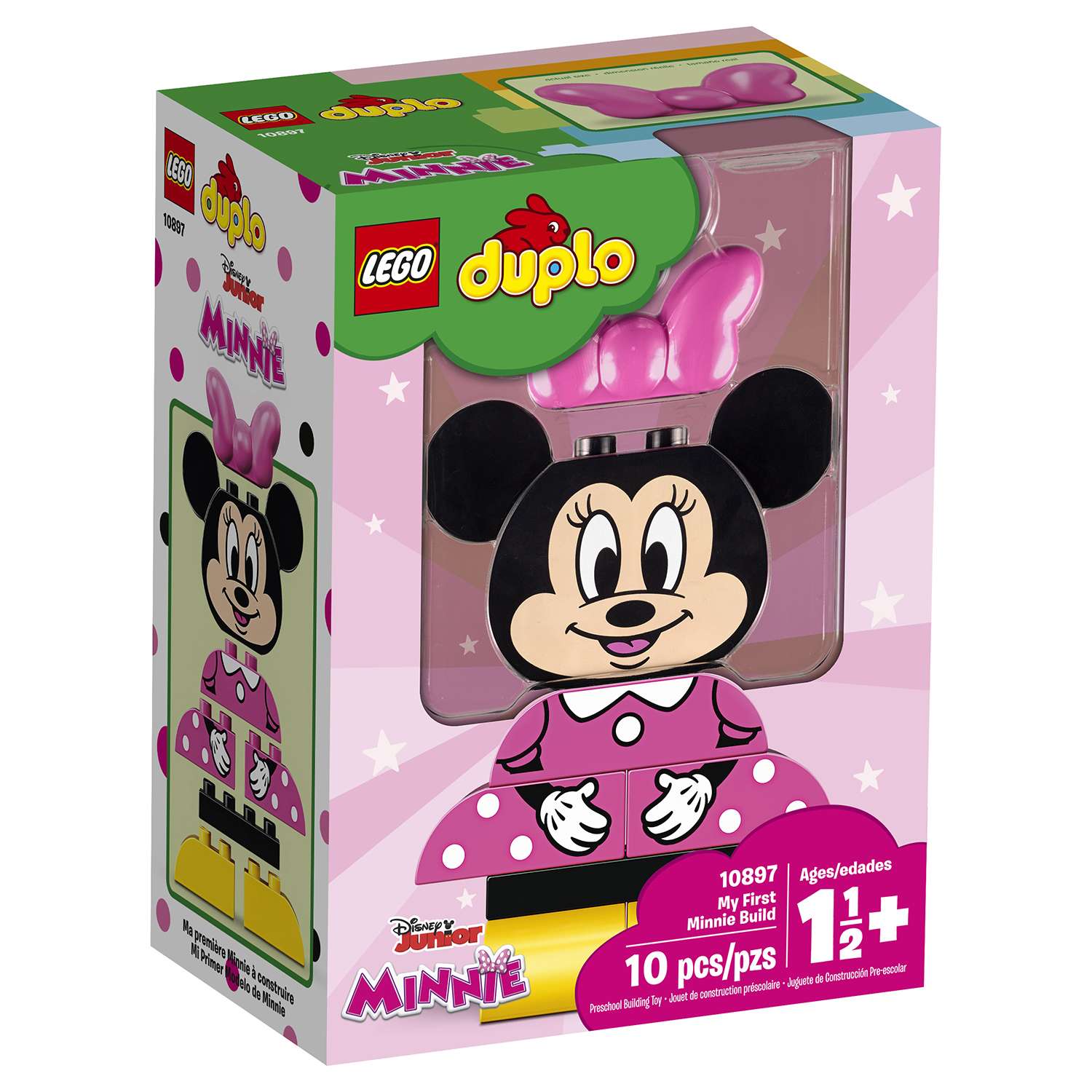 Конструктор LEGO DUPLO Моя первая Минни блочный - фото 2