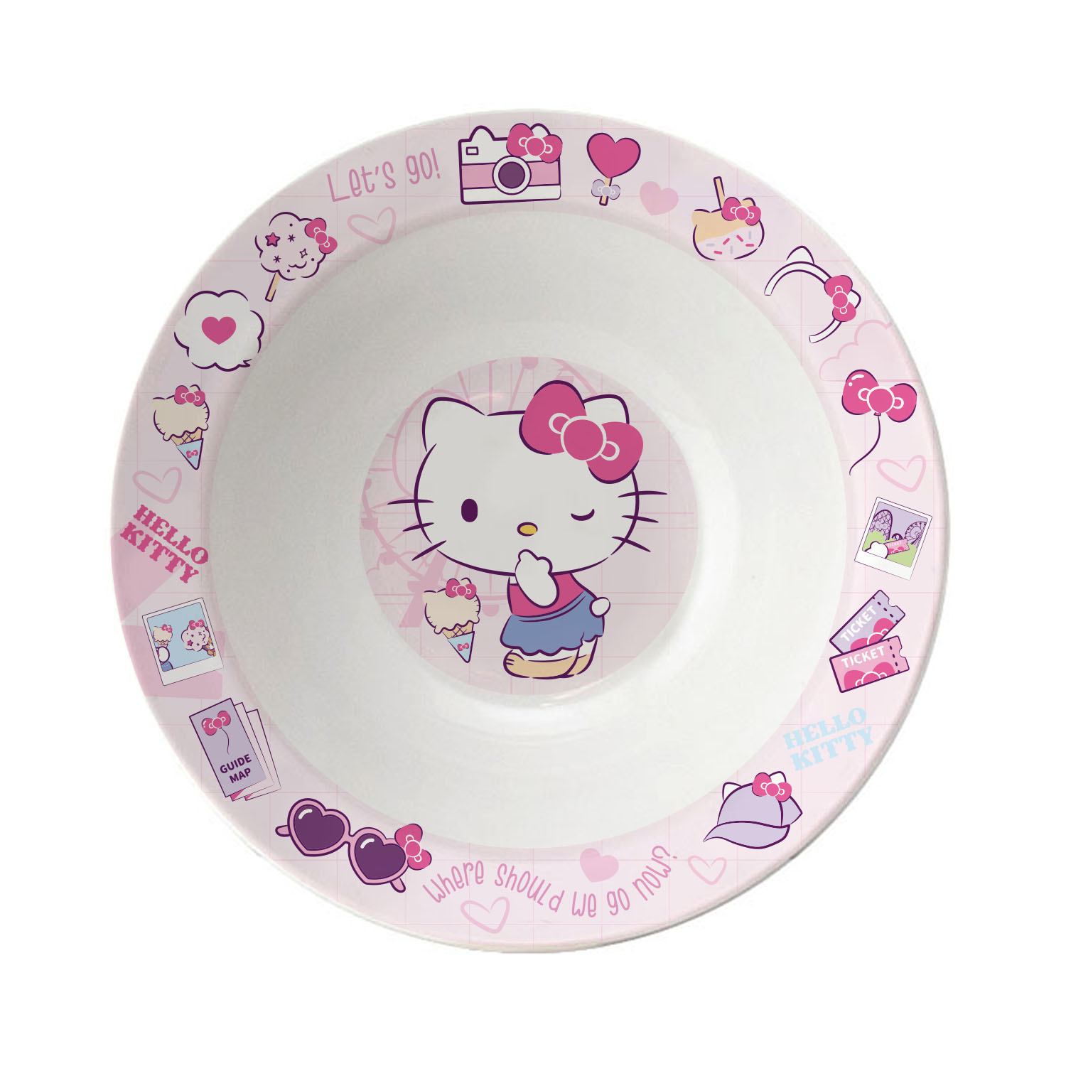 Набор посуды ND PLAY Hello Kitty 3 шт. - фото 2