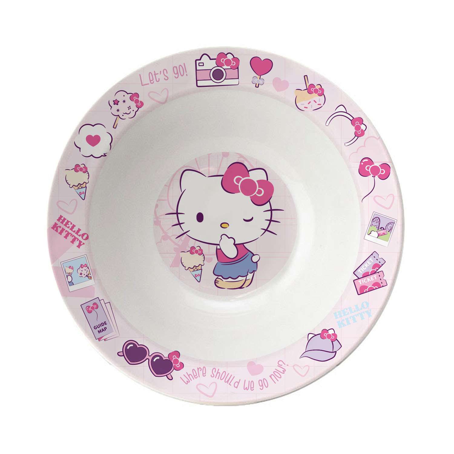 Набор посуды ND PLAY Hello Kitty 3 предм. - фото 2