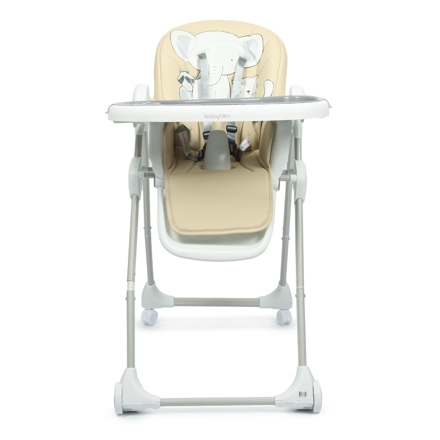 Стульчик для кормления Babyton Multiset Beige классический - фото 7