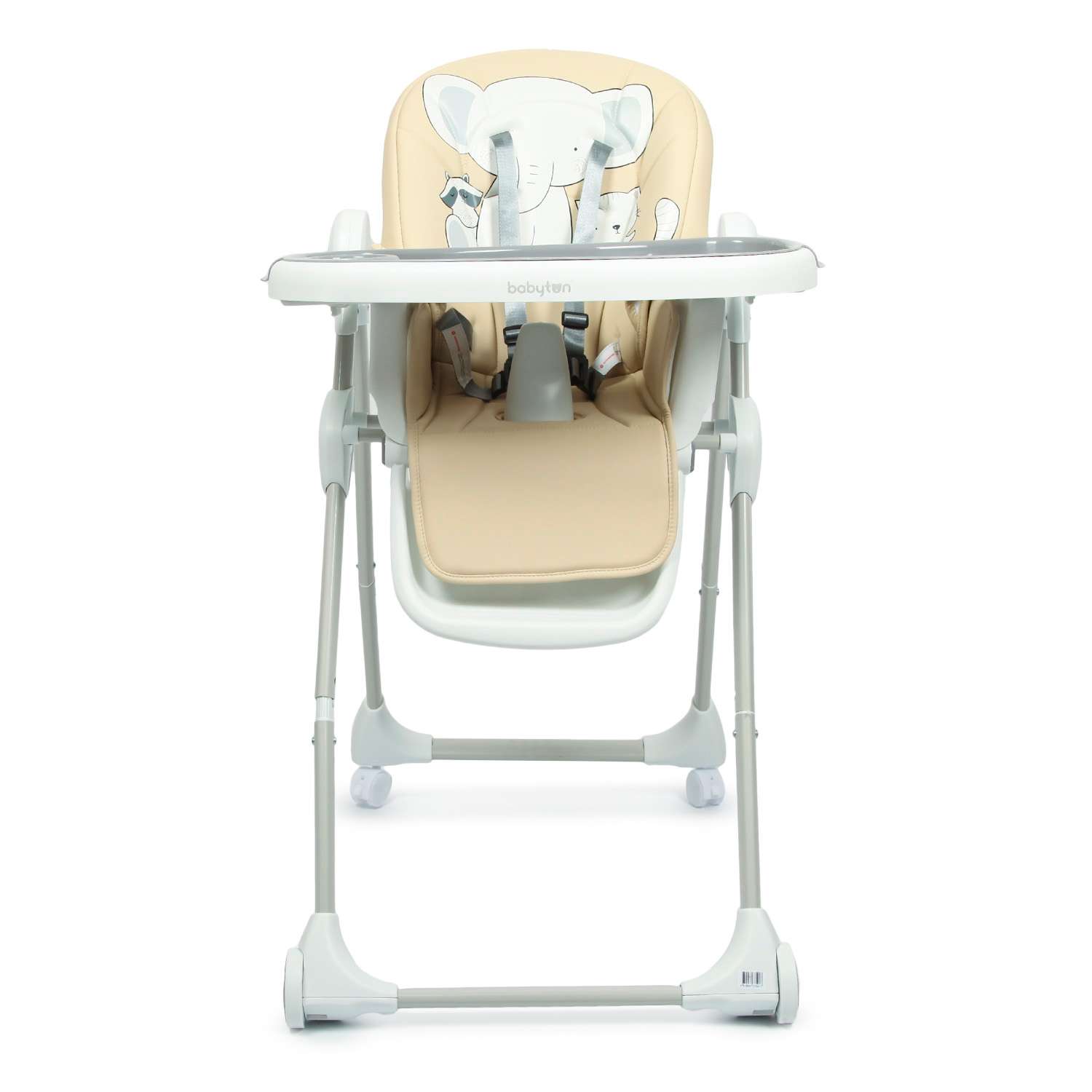 Стульчик для кормления Babyton Multiset Beige классический - фото 8