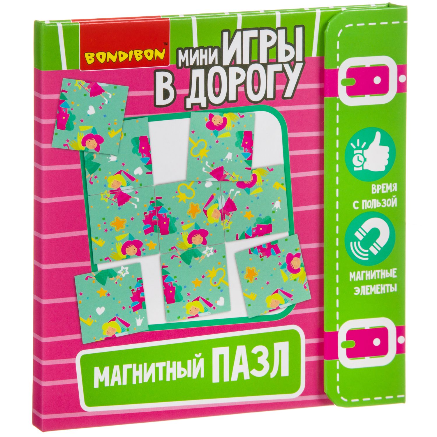 Пазл Bondibon магнитный логический в дорогу классический - фото 2