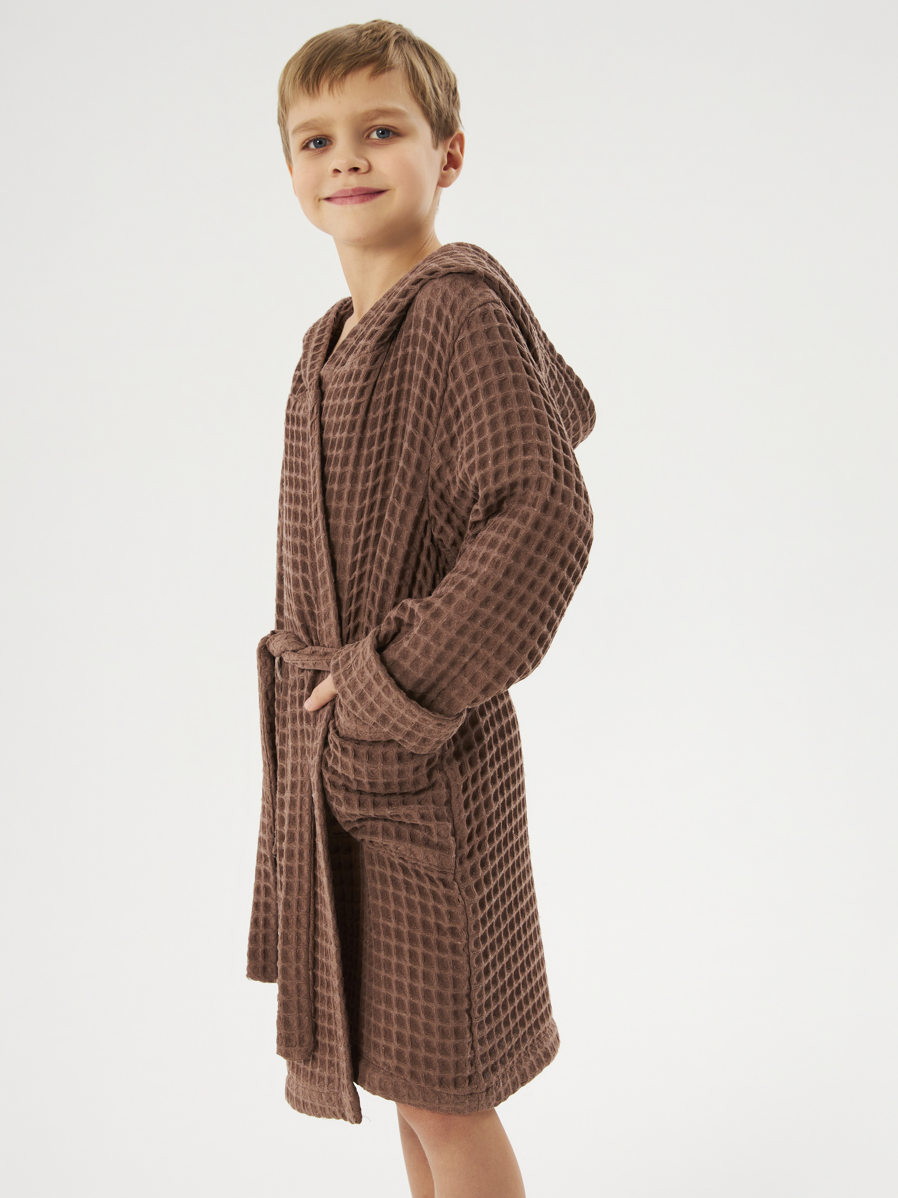 Халат Осьминожка 826-11/шоколадный - фото 7