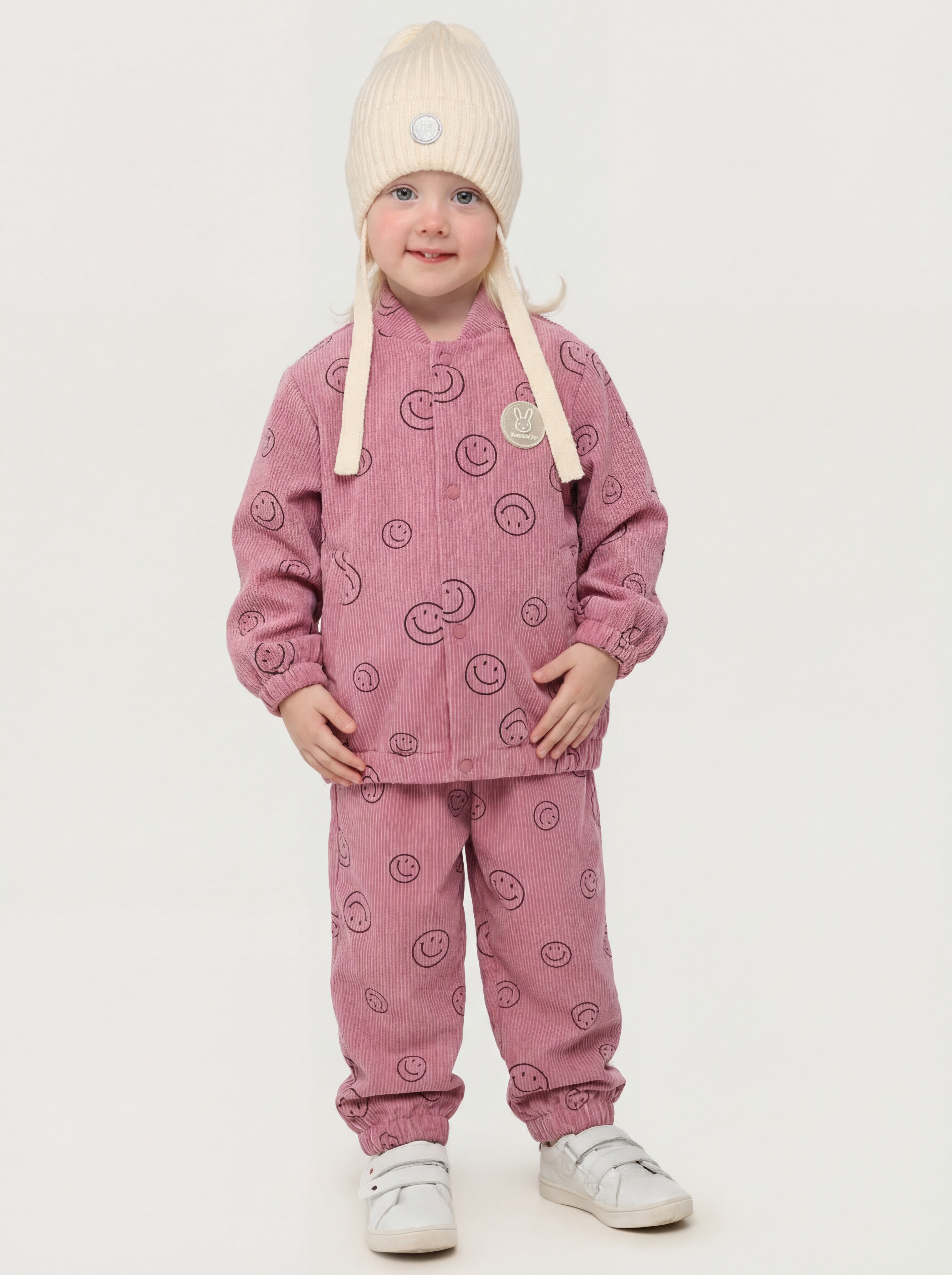 Костюм NIKASTYLE 7л9226 ягодный мусс - фото 1