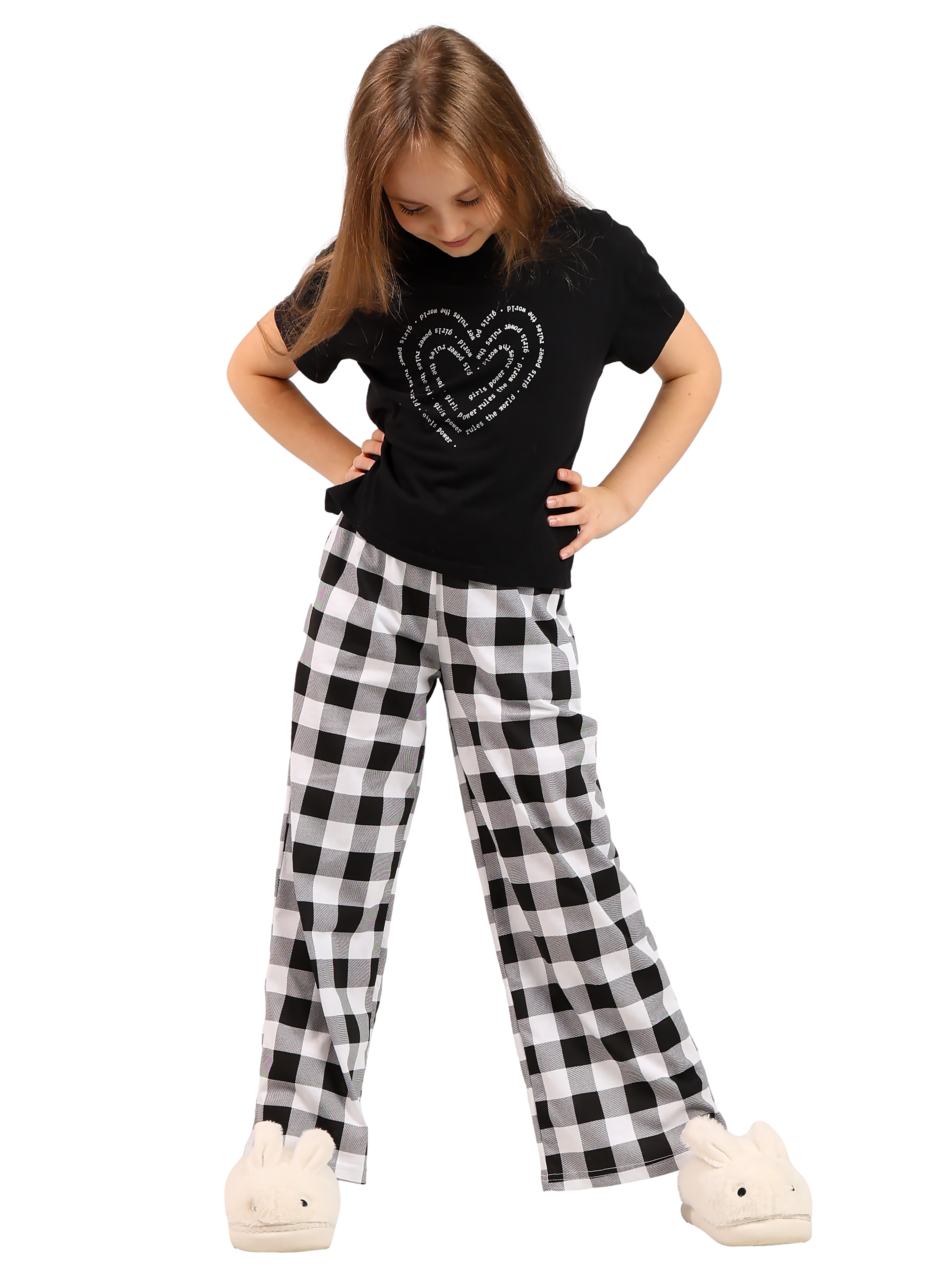 Брюки ДО-Детская Одежда 6307К/белый - фото 8