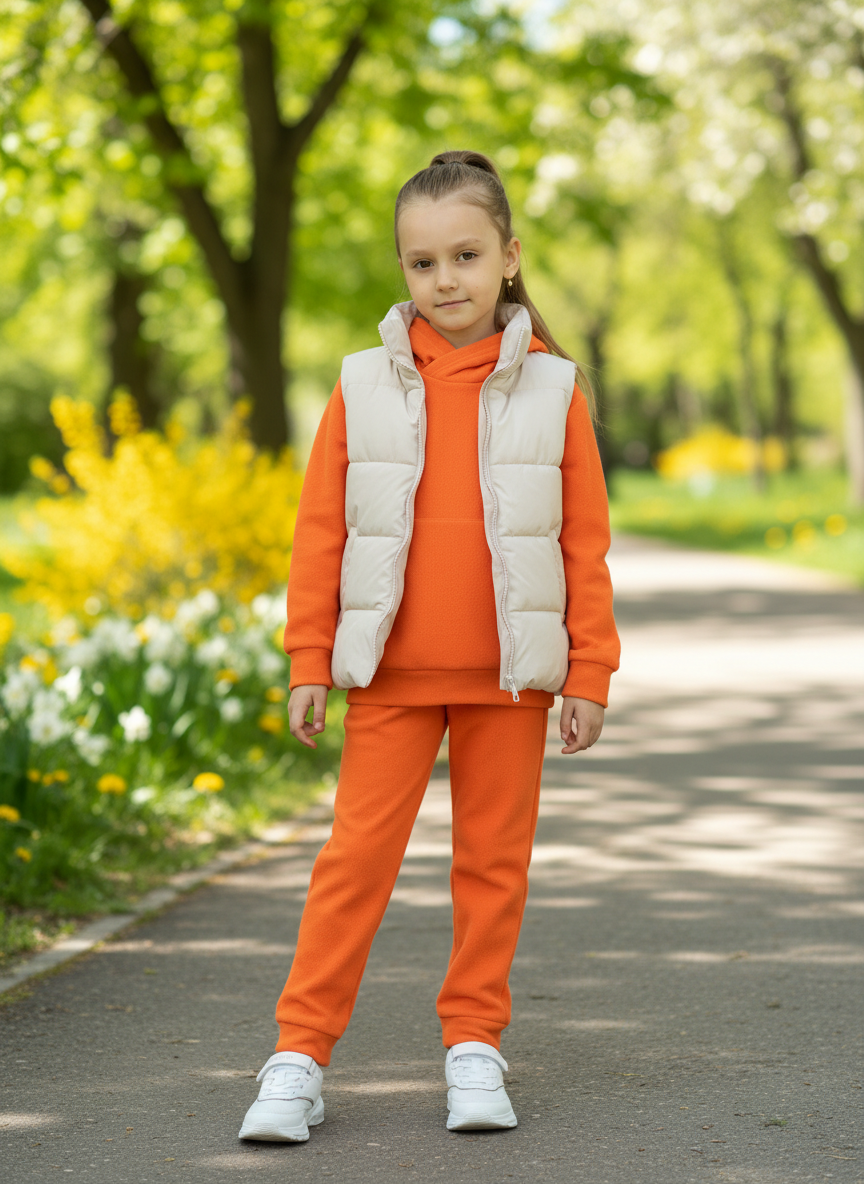 Костюм Утенок 7043г(ш) оранжевый - фото 2