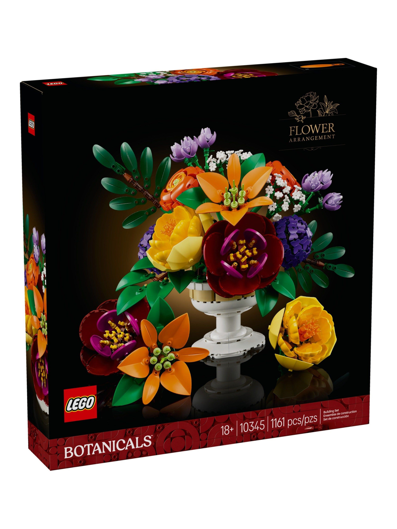 Конструктор LEGO Botanicals Цветочная композиция 1161 дет. - фото 1