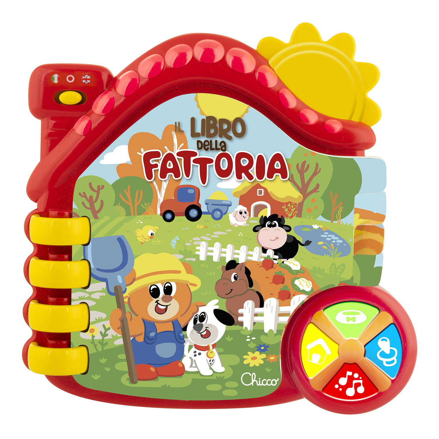 Игрушка Chicco книжка Ферма - фото 1