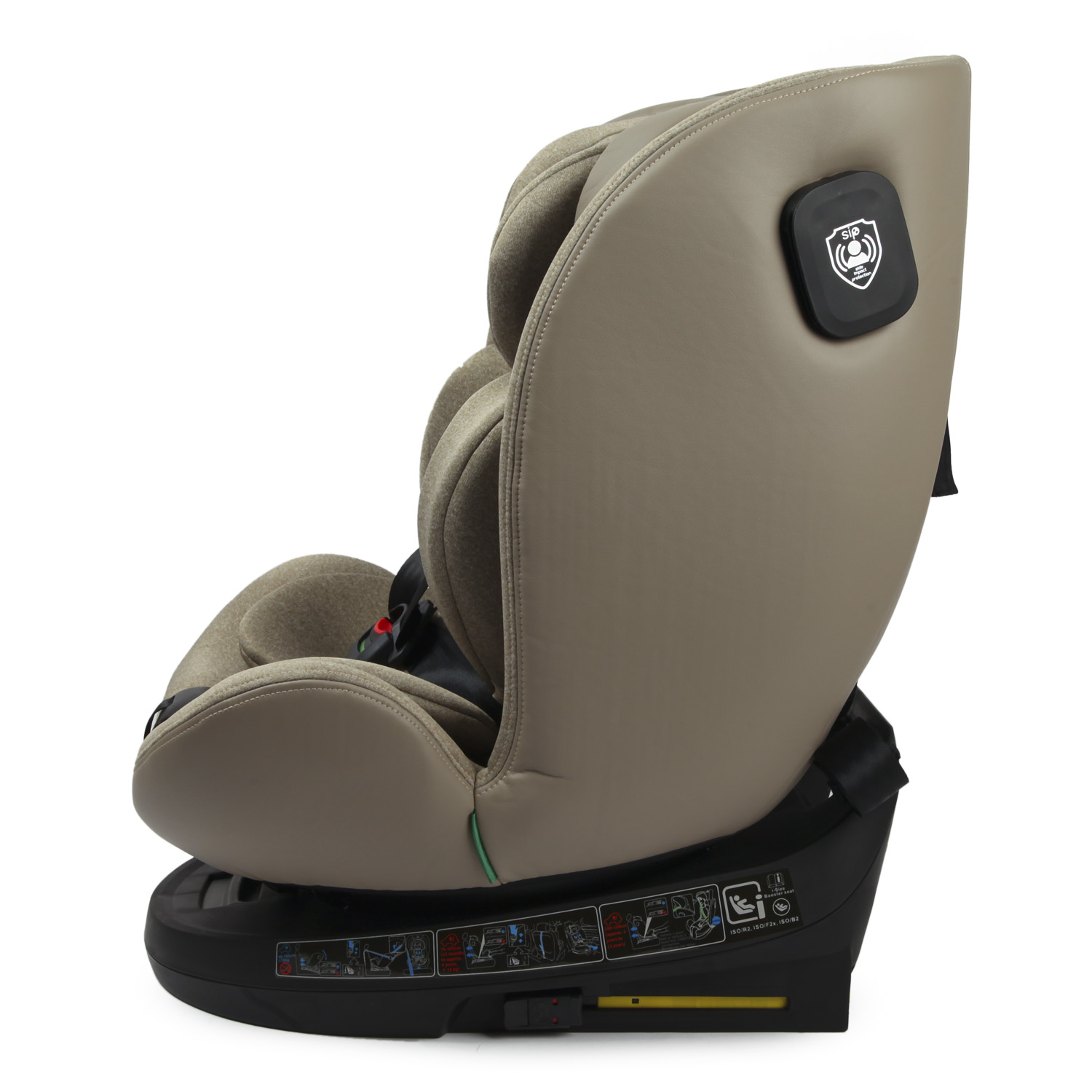 Автокресло Olsson Grow Up Beige Isofix 0+/1/2/3 (0-36 кг) - фото 12