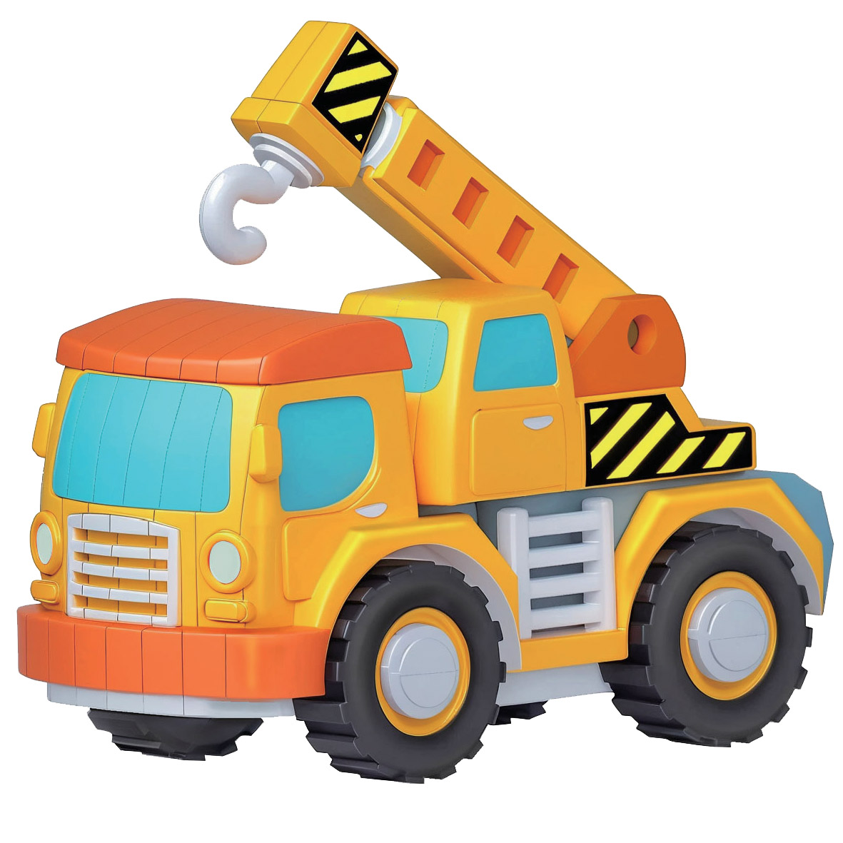 Конструктор СЛИПАРИКИ Автокран 32 дет. - фото 3