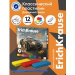 Пластилин ErichKrause Дорожный зверь 12 цв.