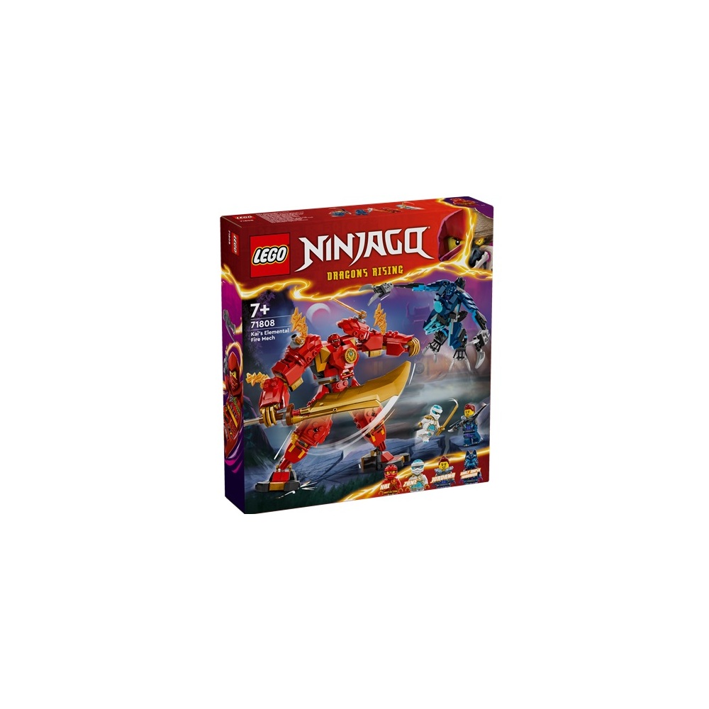 Конструктор LEGO NINJAGO Элементальный огненный меч Кая - фото 1