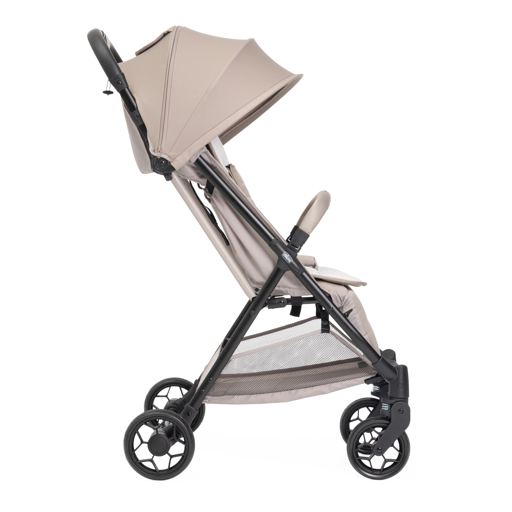 Коляска прогулочная Chicco бежевый - фото 10