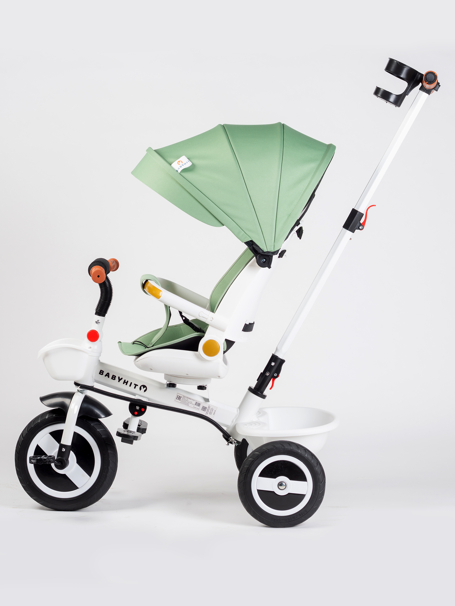 Трехколесный велосипед Babyhit 10 дюймов - фото 2