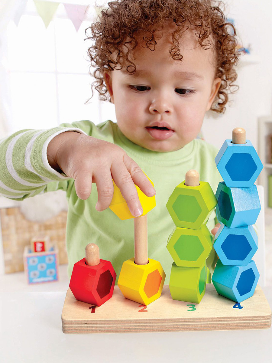 Игрушка Hape сортер Цветные соты - фото 2