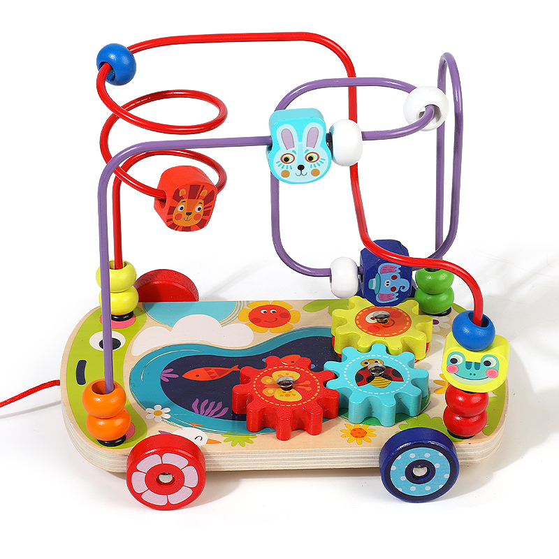 Игрушка BabyGo каталка Лабиринт - фото 6