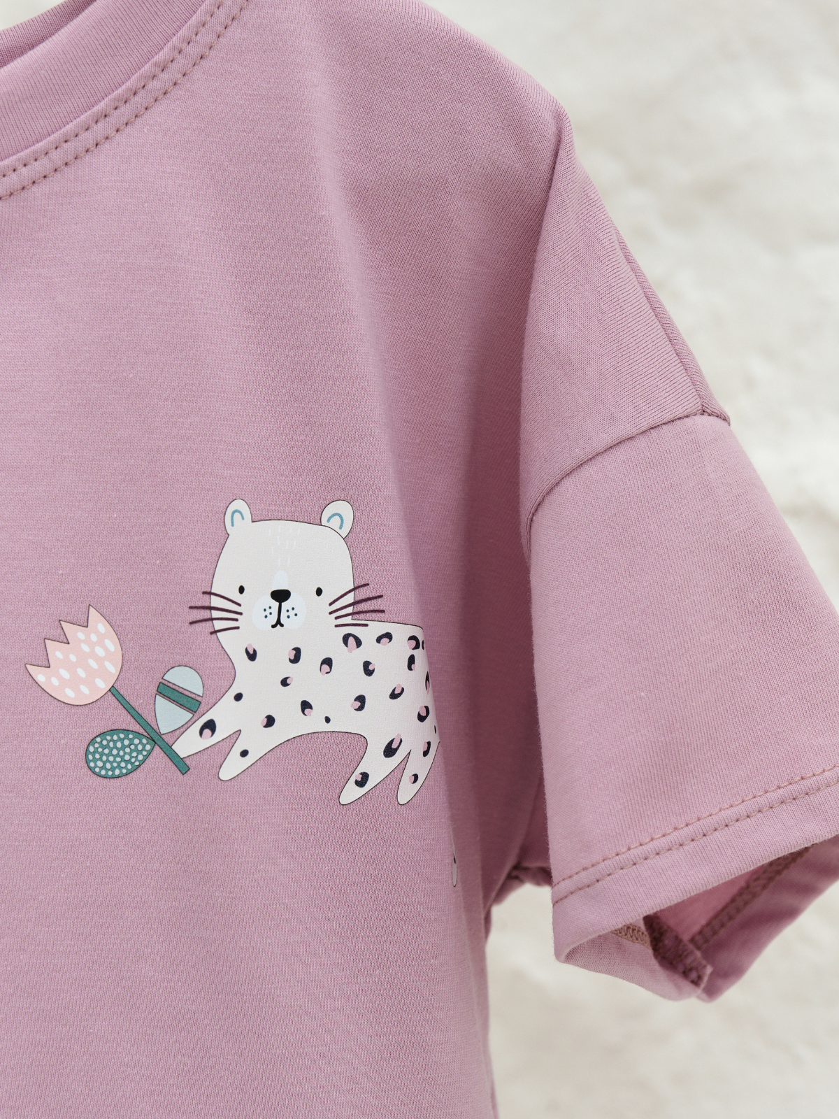 Футболка 3 шт Jelly Whale S24T01-3-Leo-Lil-Brd - фото 5