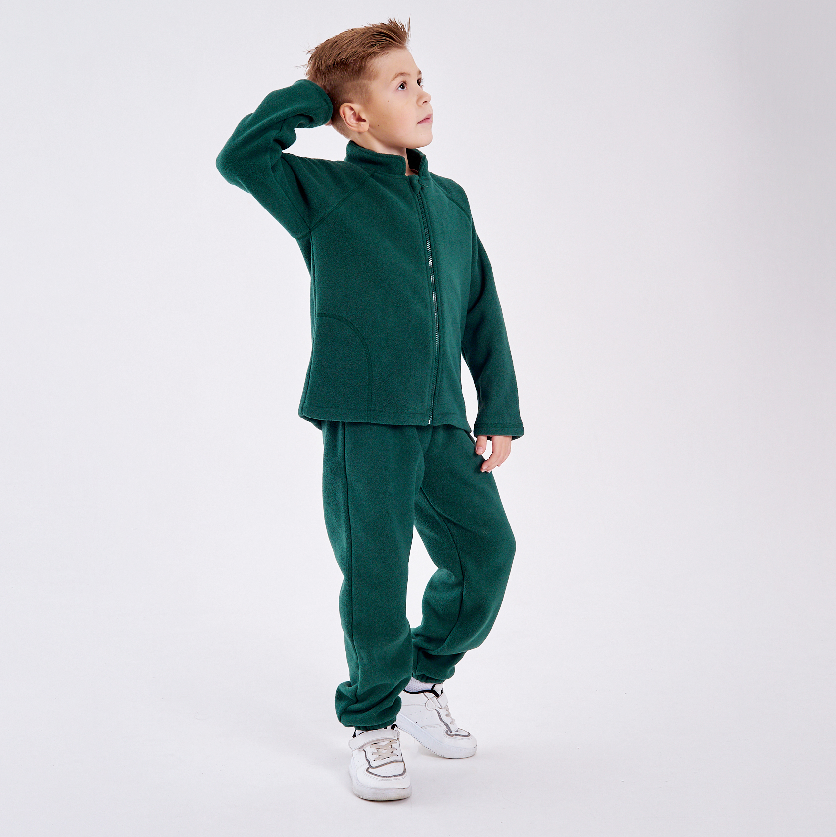 Костюм CHILDREAM костюм флисовый поддева зеленый - фото 5