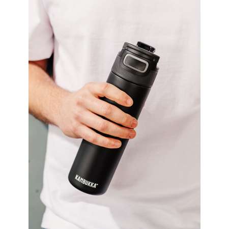 Термобутылка Kambukka Elton 600мл черная 11-03038