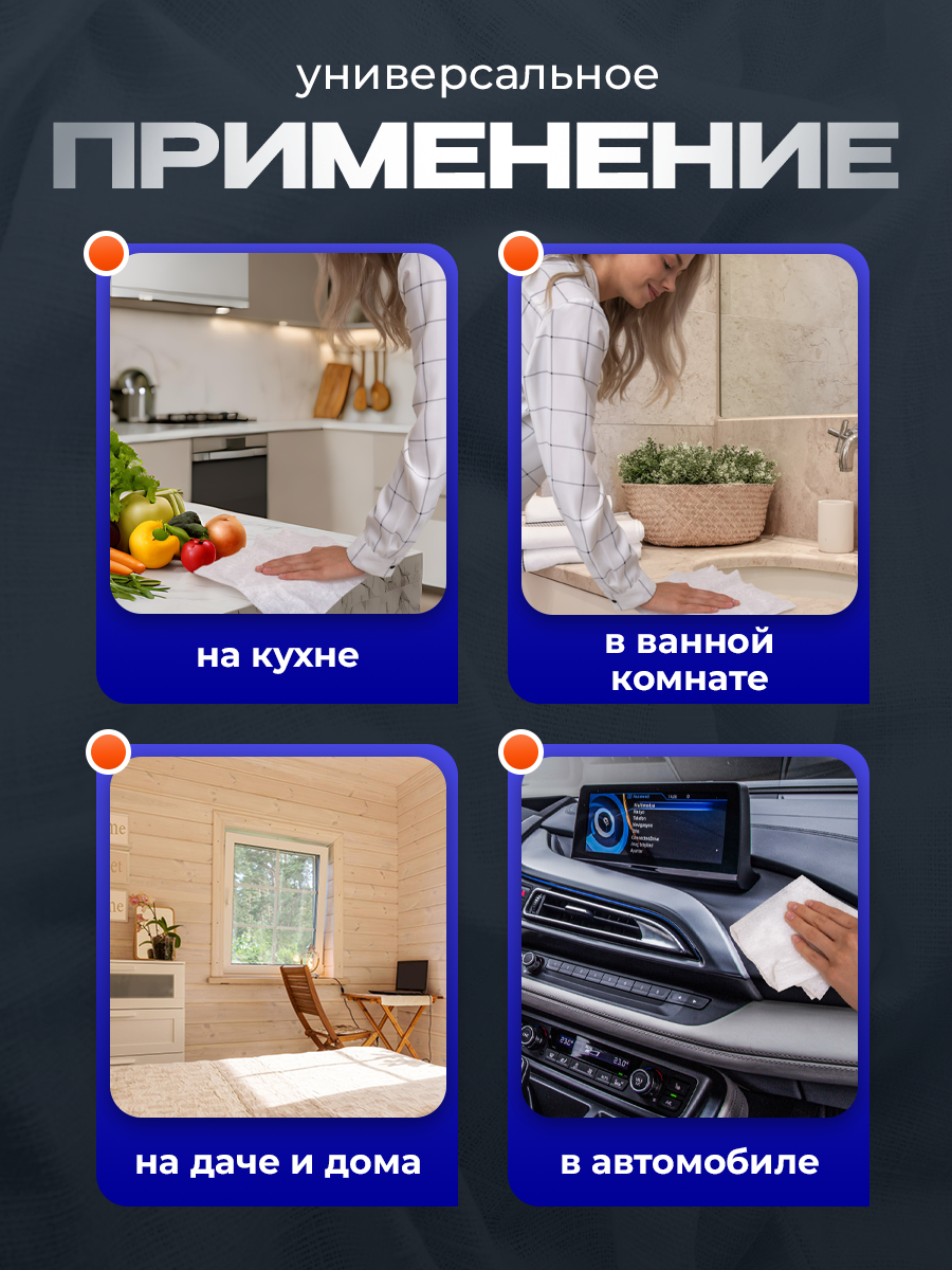 Салфетки в рулоне вискозные - фото 3
