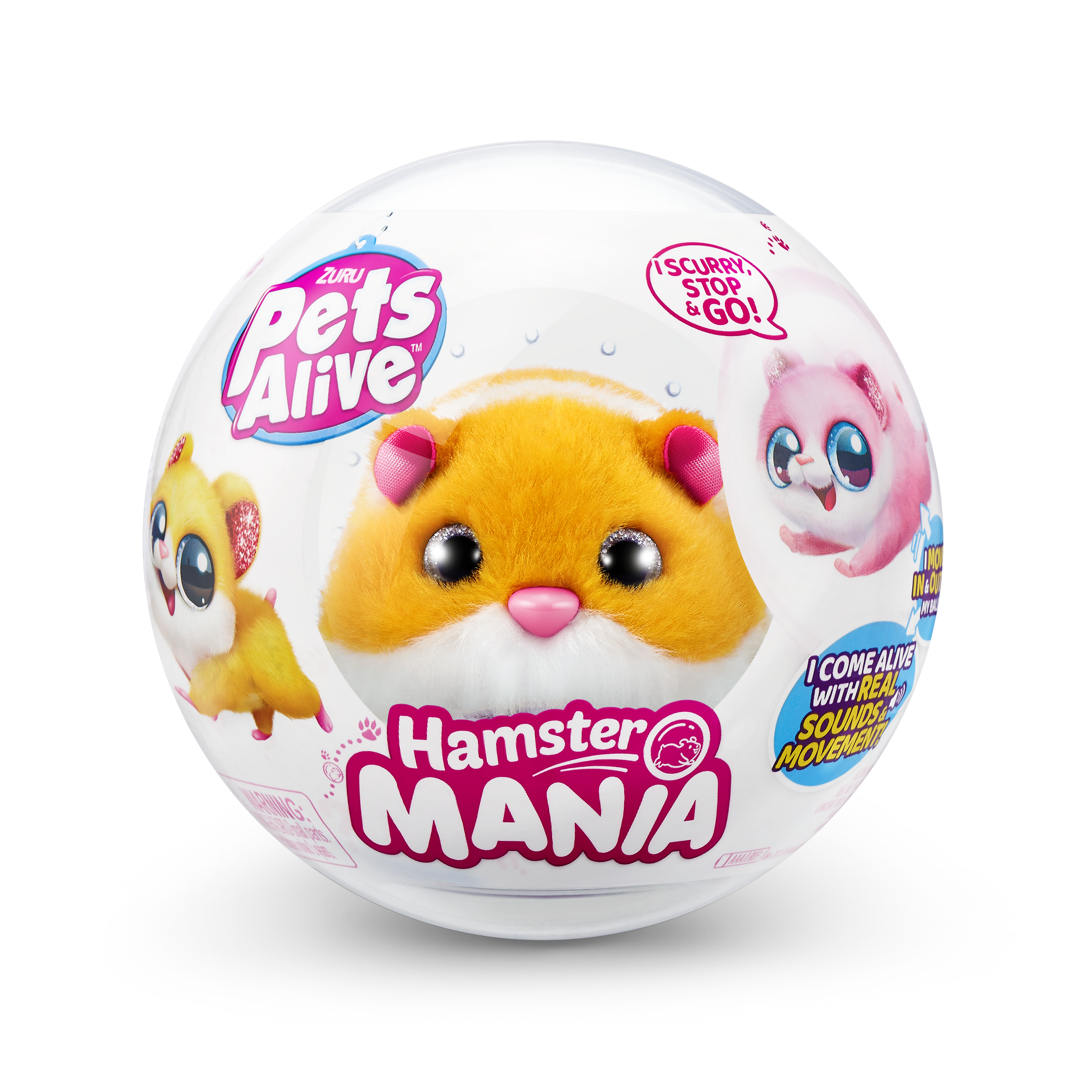 Мягкая игрушка Zuru Hamstermania - фото 2
