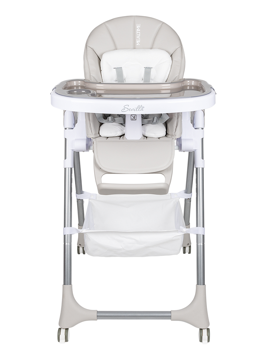 Стульчик для кормления Sevillababy Mealtime серый - фото 12